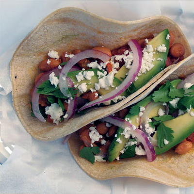 Veg Pinto Bean Tacos
